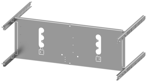 SIVACON S4 mounting panel 3VA20 100A 3pole fixedmounted H 200 mm W 