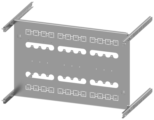 SIVACON S4 3VA12 mounting panel 250 A 3pole fixedmounted H 350 mm W 