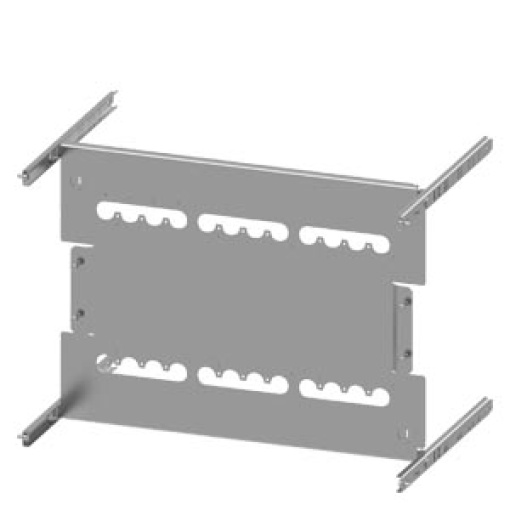 SIVACON S4 mounting panel 3VA20 100A 3pole plugin socket 8US setup