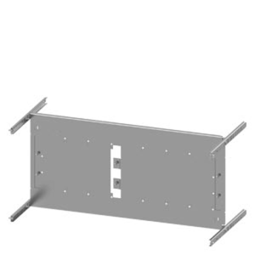 SIVACON S4 mounting panel 3VA10 100A 3pole mounting position 8US setup 