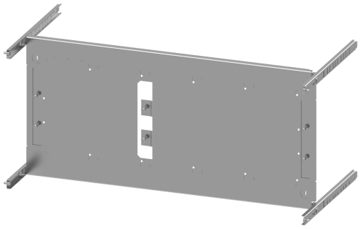 SIVACON S4 3VA12 mounting panel 250 A 3pole 8US setup H350 mm W 800 mm