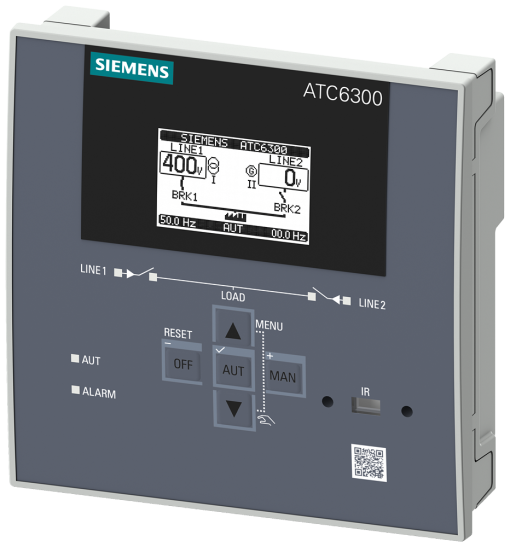 SENTRON 3KC ATC6300 LCD 144x144 mm transfer control device for control