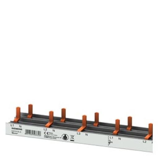 Compact pin busbar 10 mm2 connection 3PN AFDD 5SM6  compact device 1 MW