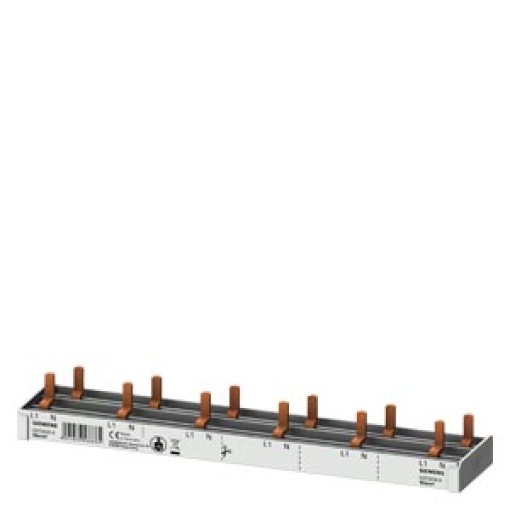 Compact pin busbar 10 mm2 connection 1PN 6x AFDD  6x compact device 1 MW