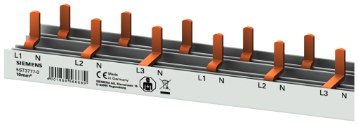 Compact pin busbar 10 mm2 connection 3PN compact device 1 MW  auxiliary s