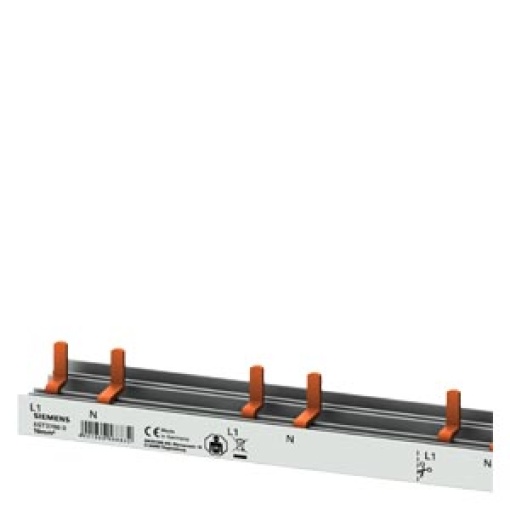 Compact pin busbar 10 mm2 connection 1PN AFDD 5SM6  RCBO 2pole