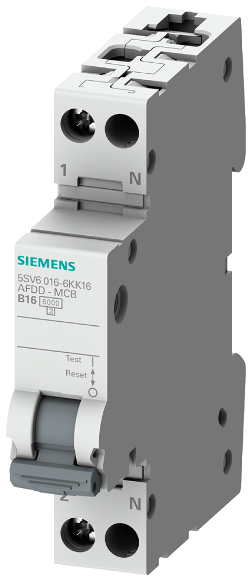 5SV6 AFDDMCB 6 kA B16 1N 1 MW bulk packaging 12 units