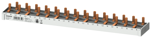 Compact pin busbar 10 mm2 connection 3PN 14x compact device 1 MW