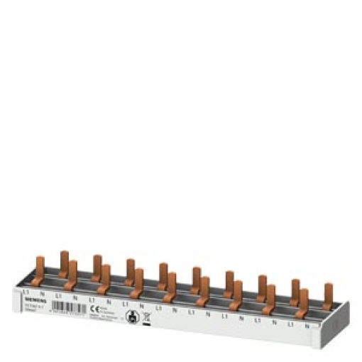 Compact pin busbar 10 mm2 connection 1PN 9x compact device 1 MW