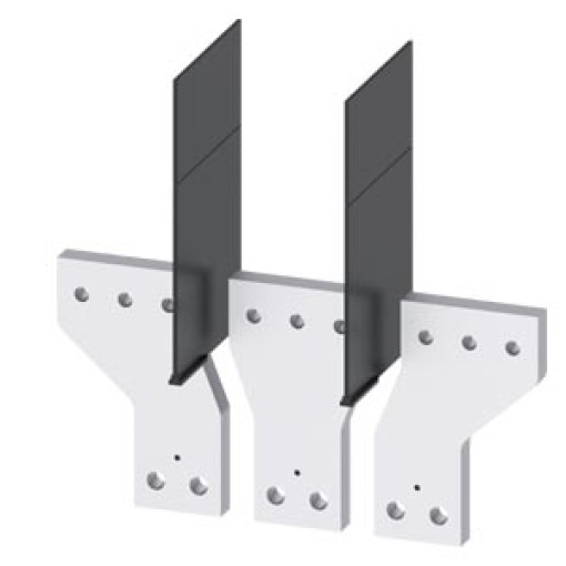bus connectors broadened front mounted 3 units accessory for 3VA55 3VA6566