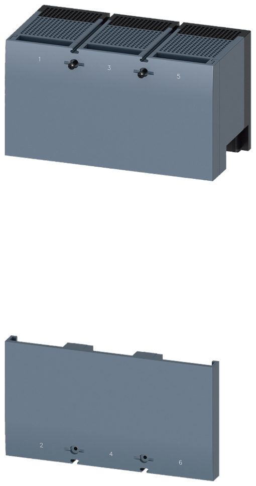 terminal cover extended 3pole 1unit accessory for 3VA55 3VA65