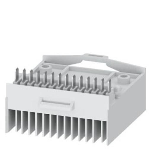 Sliding contact module for secondary disconnect terminal AUX for withdrawab