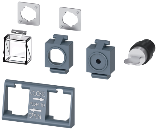 Interlocking for mechanical ONOFF with IKON lock