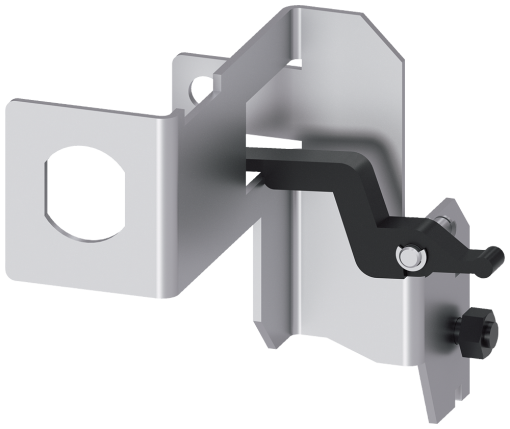 Locking provision against movement of the circuit breaker KIRK Key