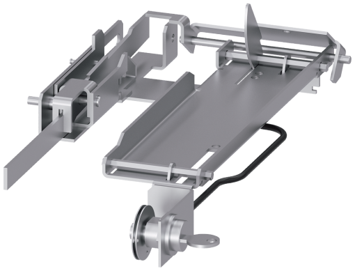 Locking provision against unauthorized closing of the circuit breaker PROFALUX