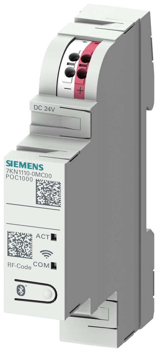 Powercenter 1000 max 24 SENTRON COM devices Modbus TCP Bluetooth