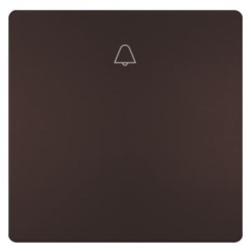 DELTA style rocker with bell symbol chocolate