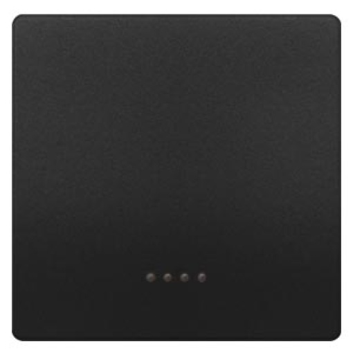 DELTA style rocker with window for pilot lampOFFtwo-way switch, anthracite