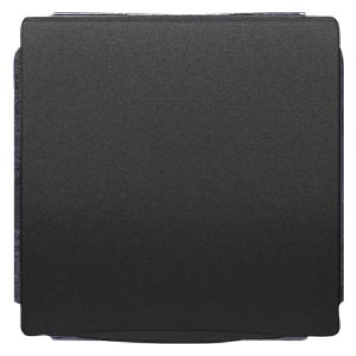DELTA style SCHUKO socket outlets with hinged lid anthracite