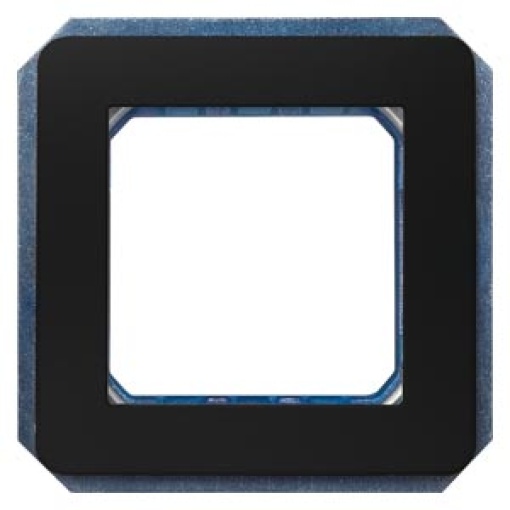DELTA isystem module carrier double incl intermediate frame soft black