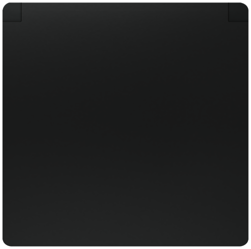 DELTA isystem soft black SCHUKO socket outlet 1016 A 250 V With screwless C