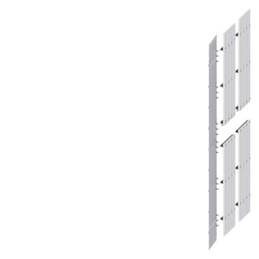 SIVACON S4 separation vertical busbar main busbar double position center D