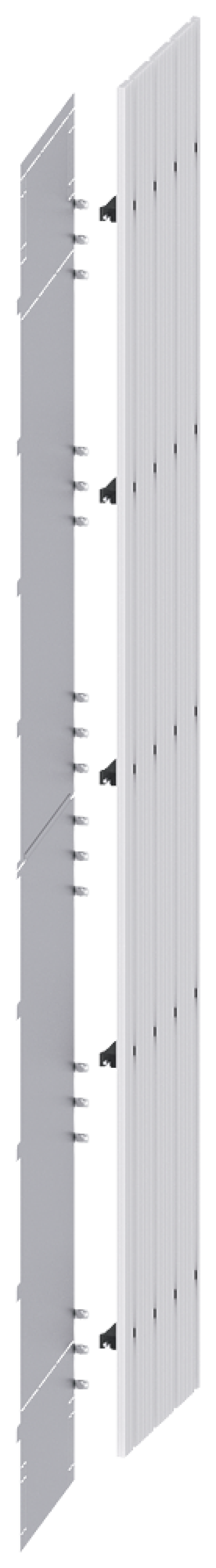 SIVACON S4 separation vertical busbar main busbar none D 800 mm