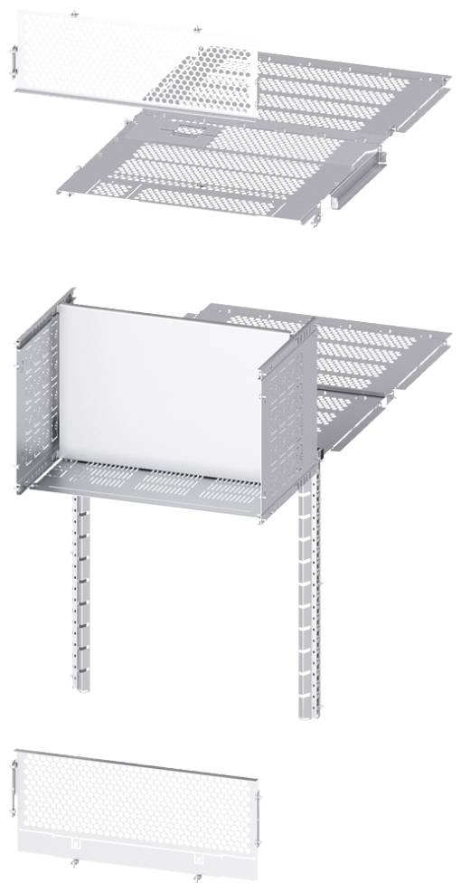 SIVACON S4 separation rear 1 x ACB main busbar double W 600 mm D 1200 mm