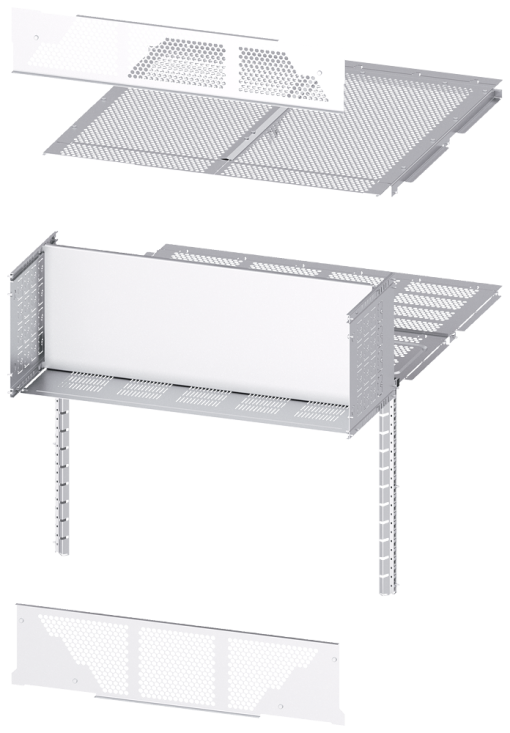 SIVACON S4 separation rear 1 x ACB main busbar double W 1000 mm D 1200 mm