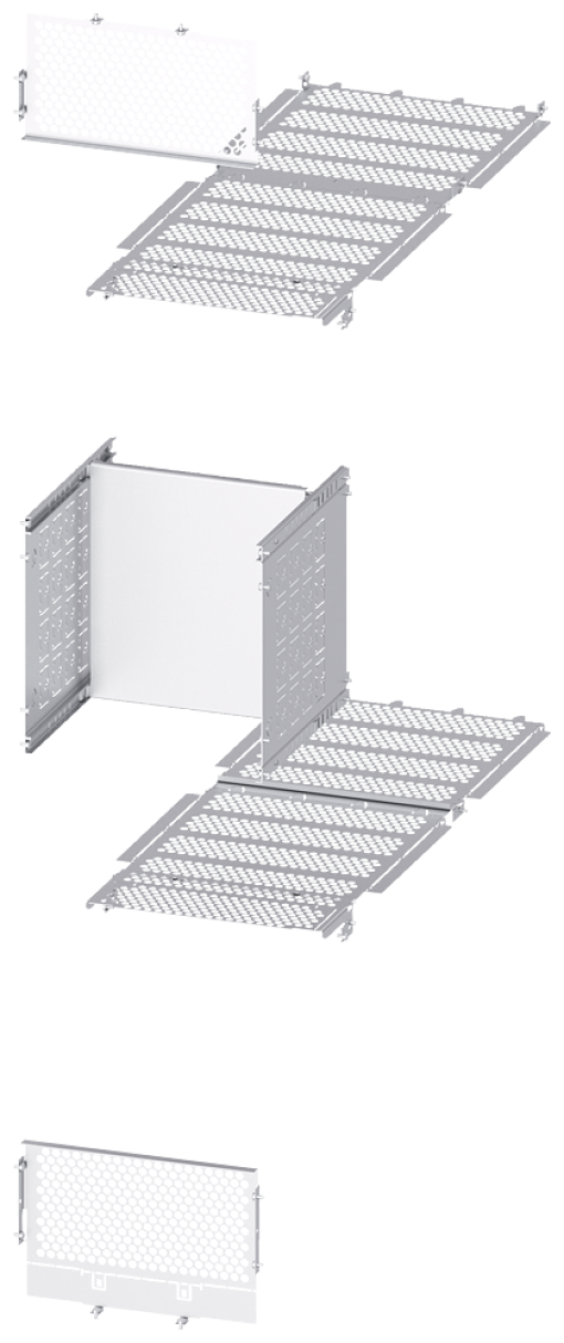 SIVACON S4 separation rear 2 x ACB main busbar double W 400 mm D 1200 mm