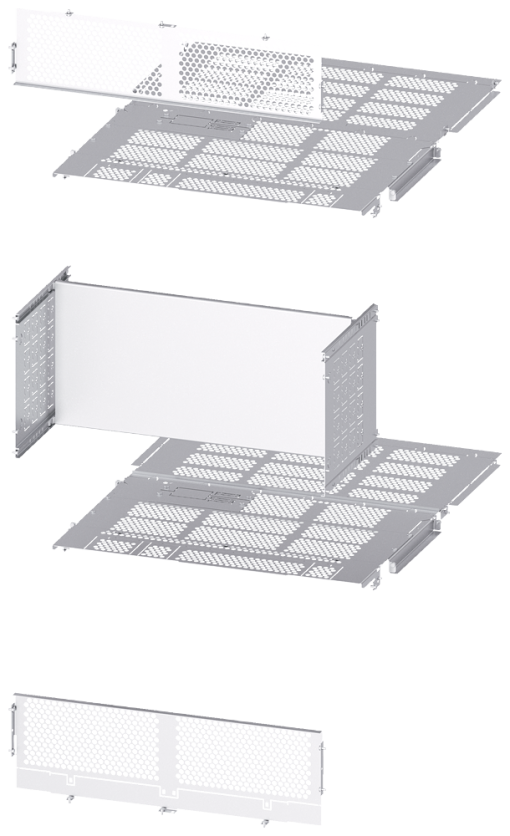 SIVACON S4 separation rear 2 x ACB main busbar double W 800 mm D 1200 mm