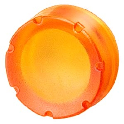 Button red raised for illuminated pushbutton