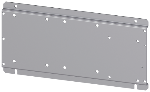 base plate for mounting combination of three contactors 2x 3TF68 1x 3RT17