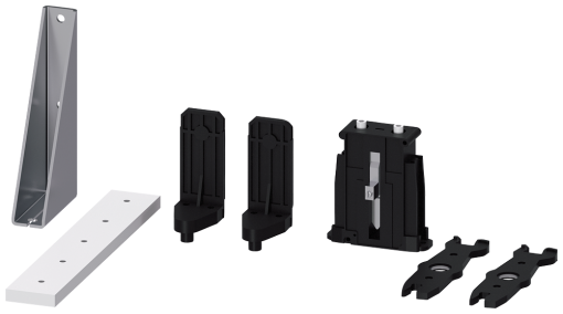Locking device for mechanical interlock 2 contactors of same design for 3TF68