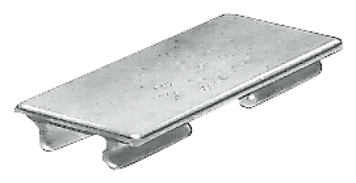 Device labeling plate can be snapped on from 380 labels