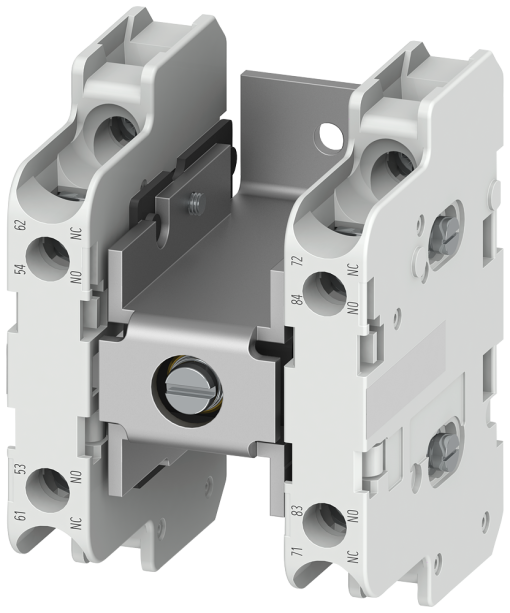 Auxiliary switch 2 NO2 NC right