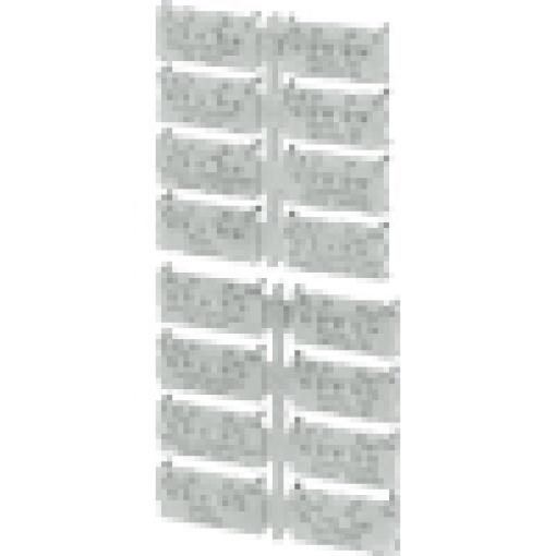 Label set for multifunction device 2 CO label set 1 unit with 16 functions