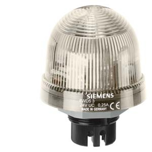 Integrated signal lamp single flash light 24 V