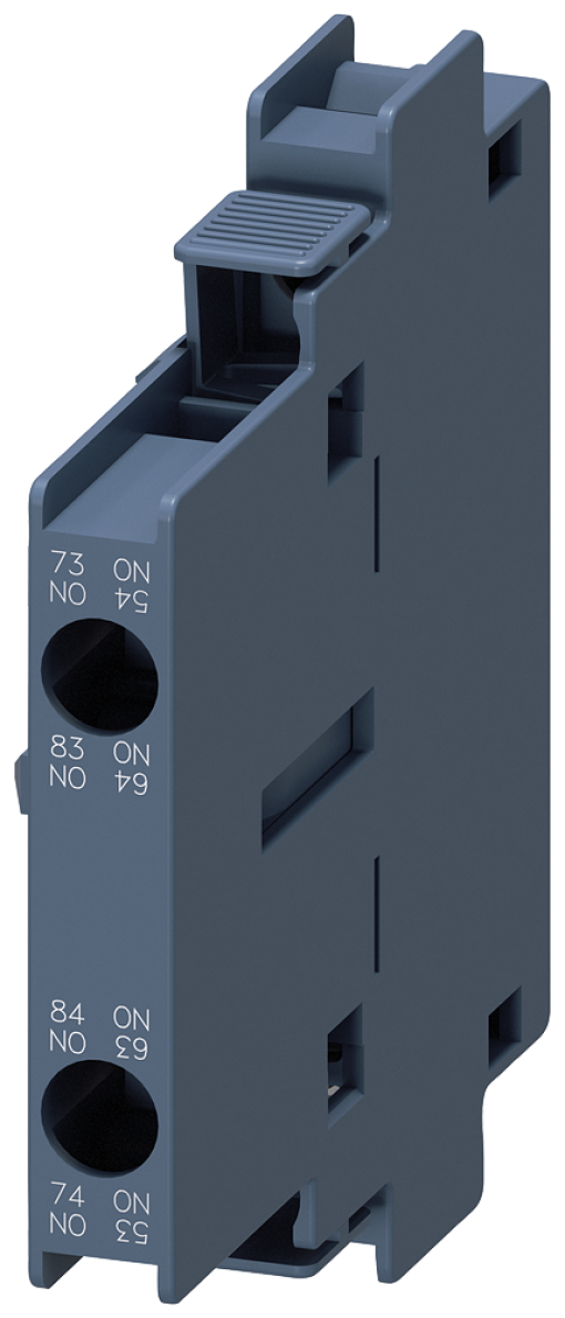 first lateral auxiliary switch 2 NO contacts screw terminal for contactors 