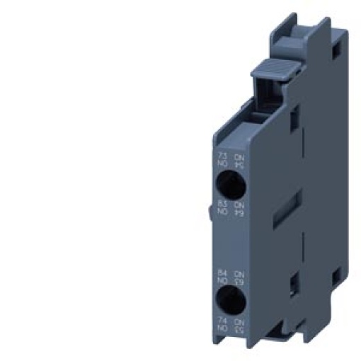 first lateral auxiliary switch 2 NO contacts screw terminal for contactors 