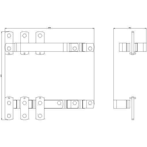 Set of cables for reversing starter S10