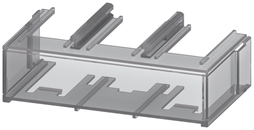 Terminal cover for busbar between contactors S10S12