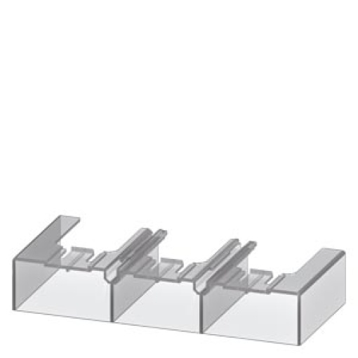 Terminal cover for busbar connections between contactor and overload relay S6