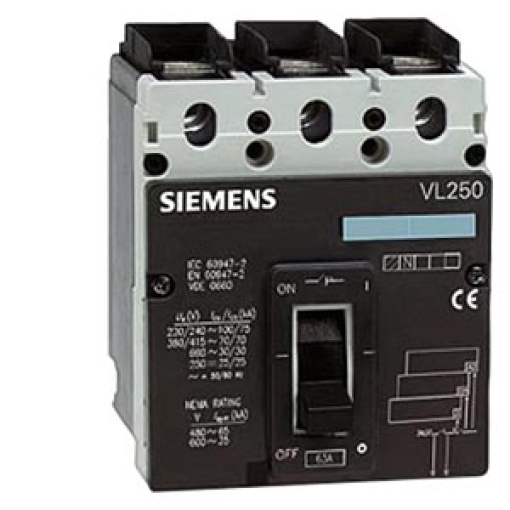 circuit breaker VL1250H wo Electronic Trip Unit high breaking capacity Icu7