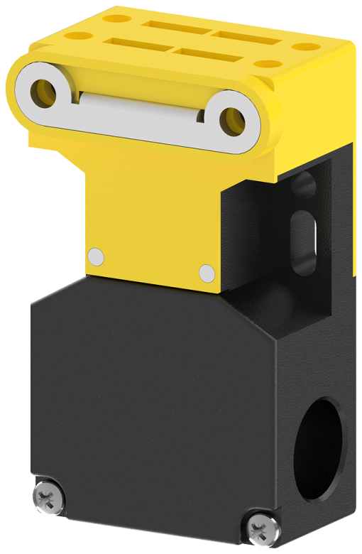 Safety position switch with separate actuator lateral and faceend