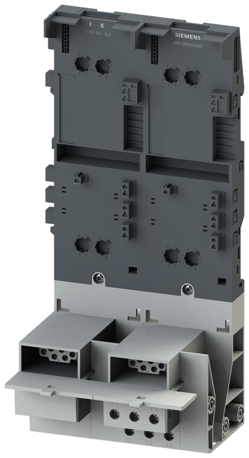Terminal module 130 mm for ET 200S High Feature reversing starter with supply