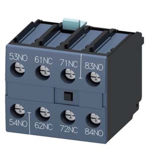 Auxiliary switch 2 NO  2 NC sequence numbers 58 EN50012 4pole