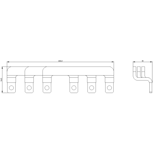 Set of cables top for reversing comb. S6 alternative MLFB 3RA19532P