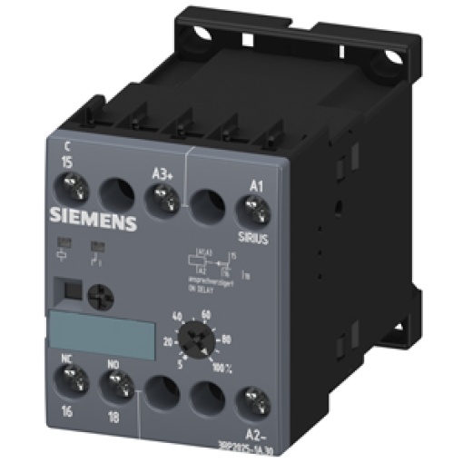 Timing relay electronic ONdelay 1 CO 24 V ACDC 200240 V AC