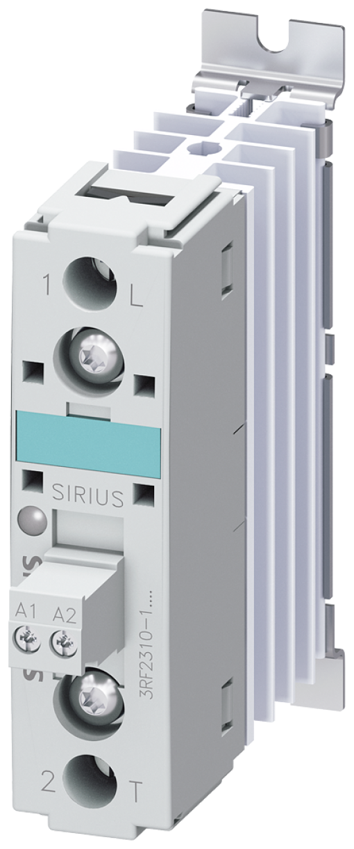 Solidstate contactor 3RF2 1ph AC51 10 A 48600 V110230 V AC